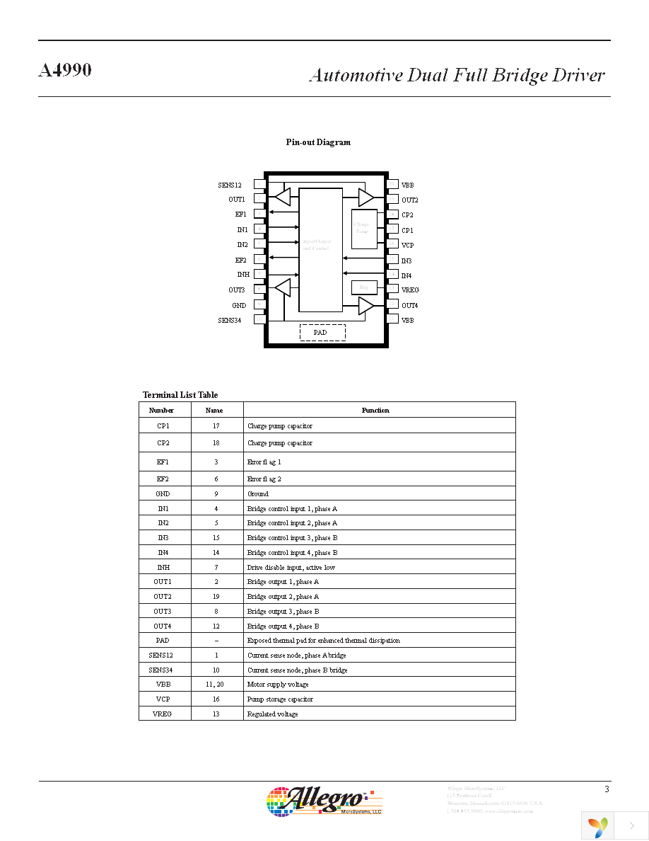 A4990KLPTR-T Page 3