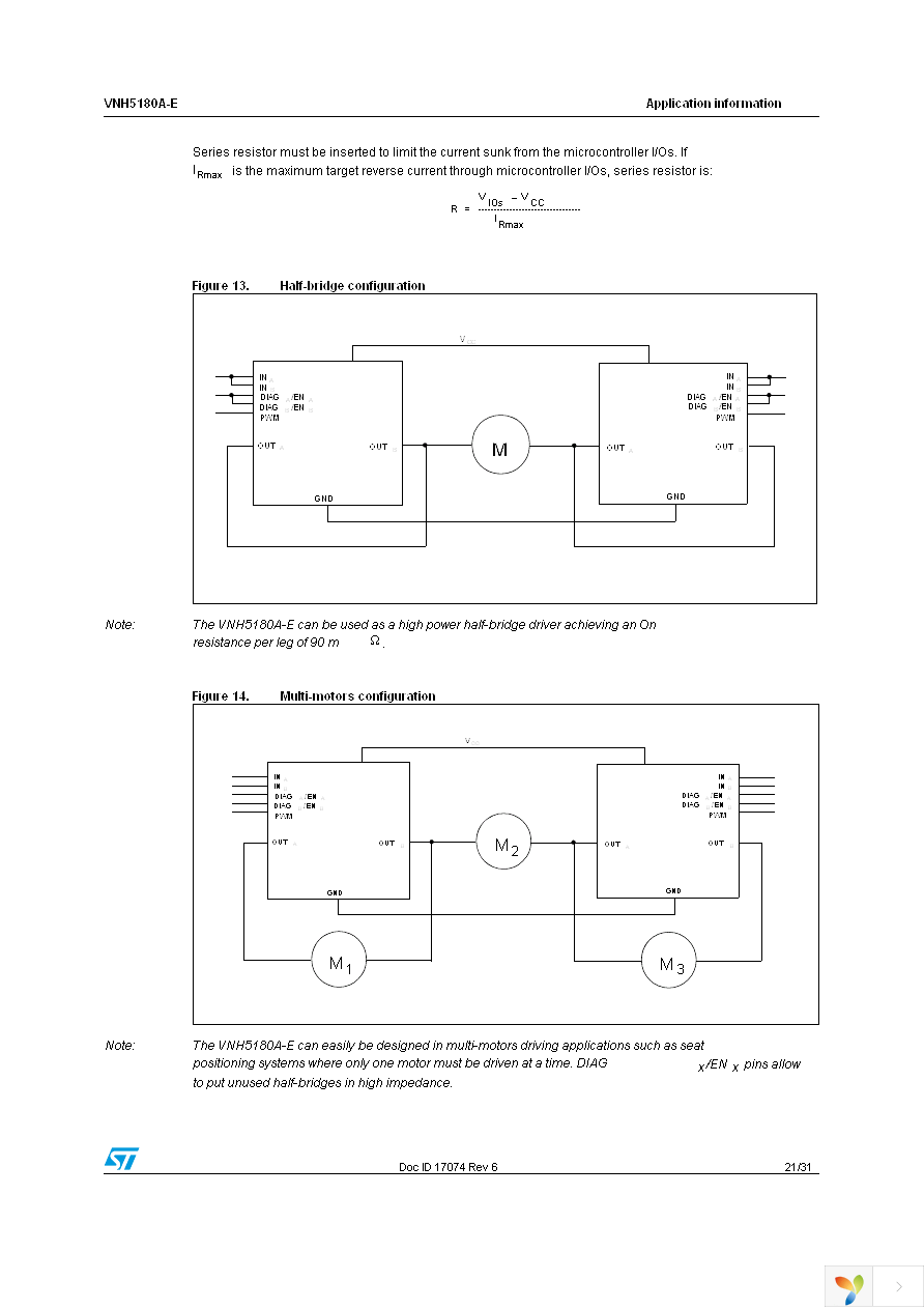 VNH5180ATR-E Page 21