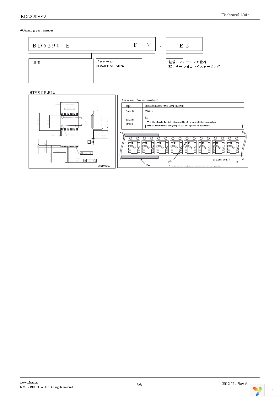 BD6290EFV-E2 Page 8