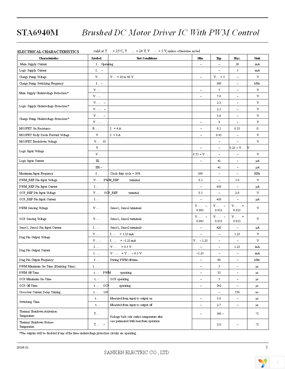 STA6940M Page 3