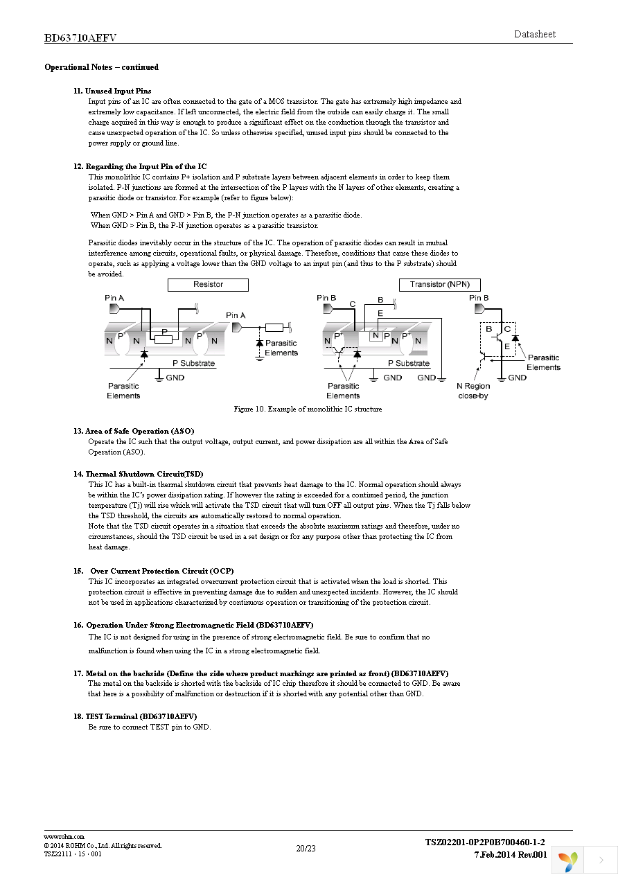 BD63710AEFV-E2 Page 20