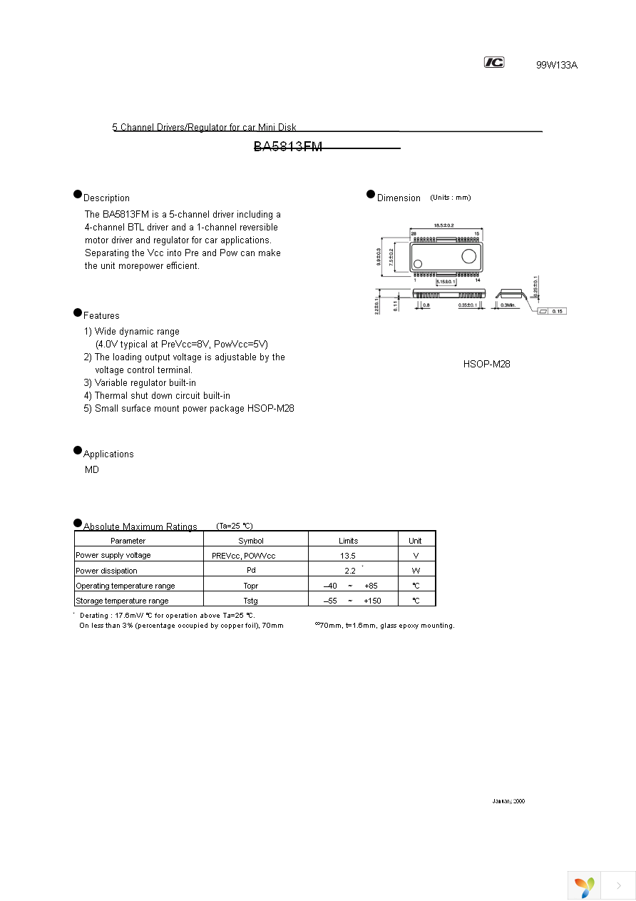 BA5813FM-E2 Page 1