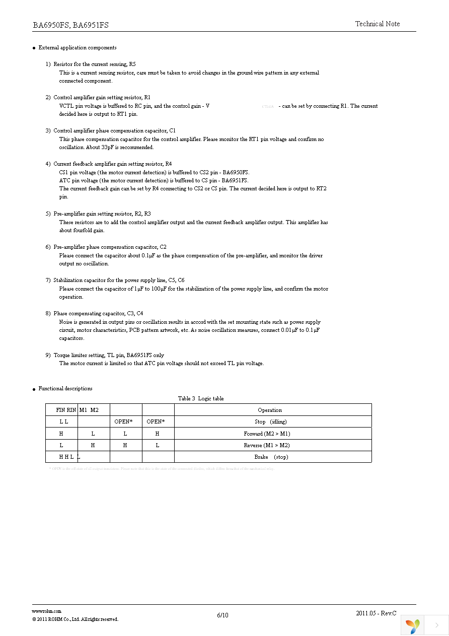 BA6951FS-E2 Page 6