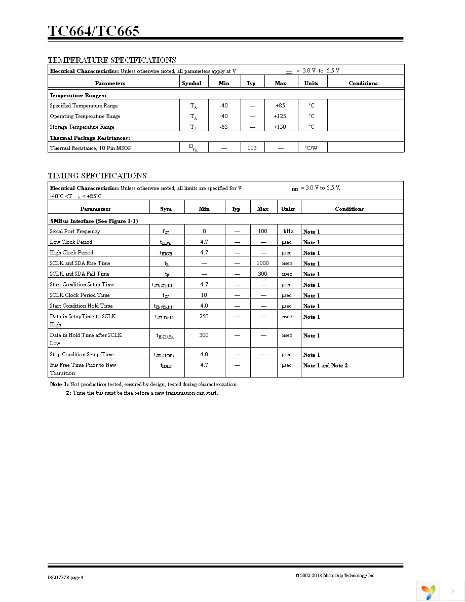 TC664EUNTR Page 4