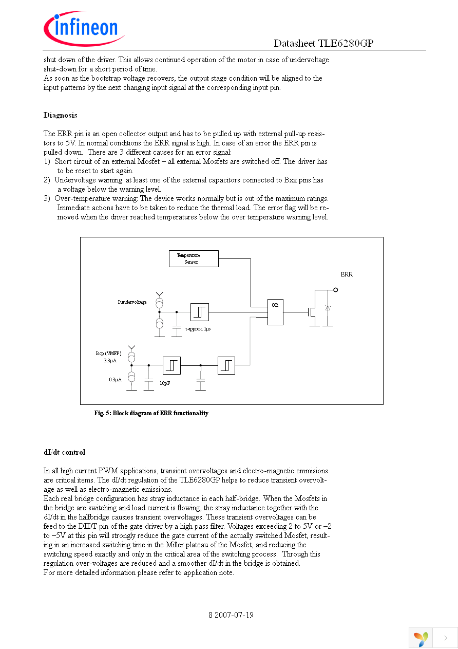 TLE6280GP Page 8