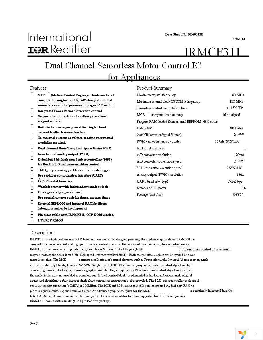 IRMCF311TR Page 1