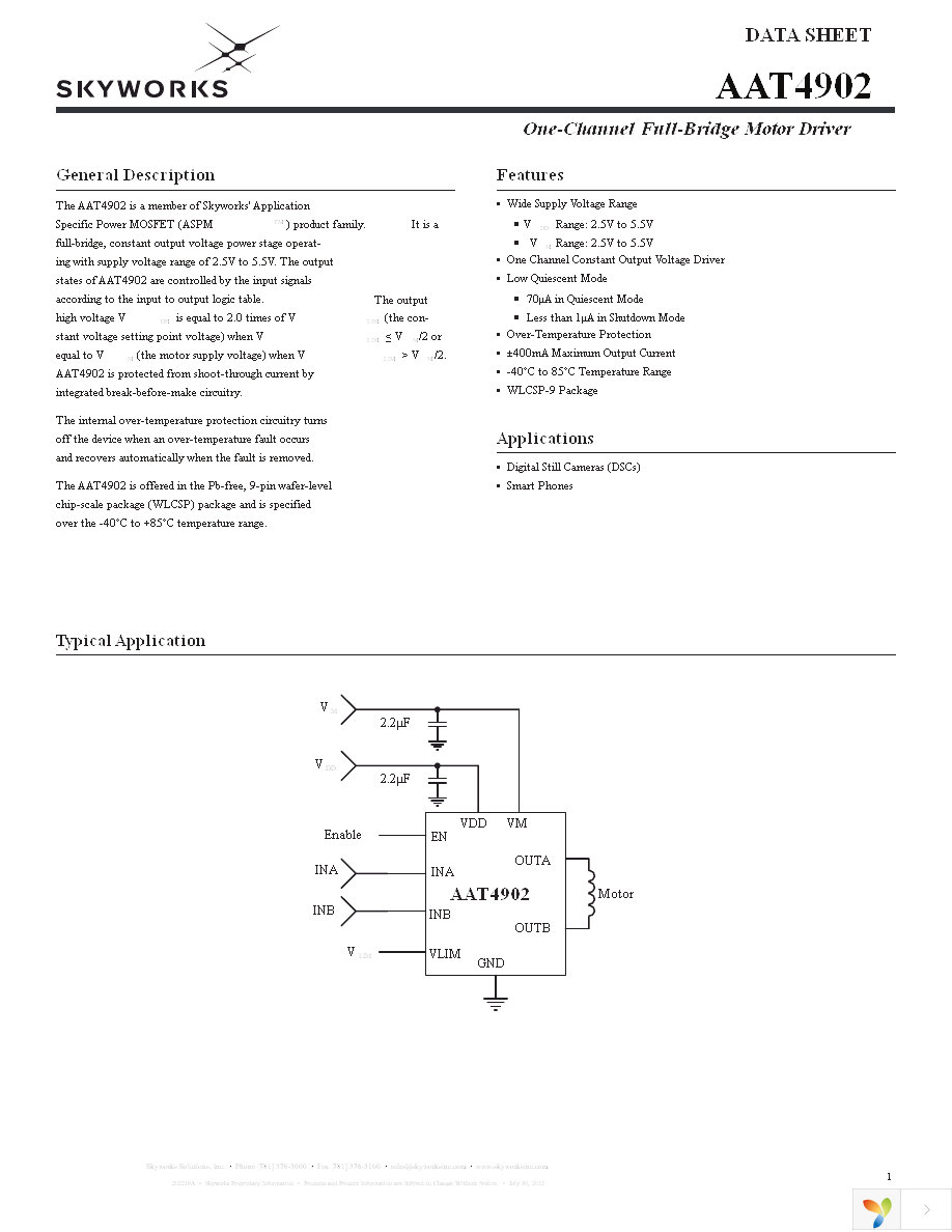 AAT4902IUR-T1 Page 1