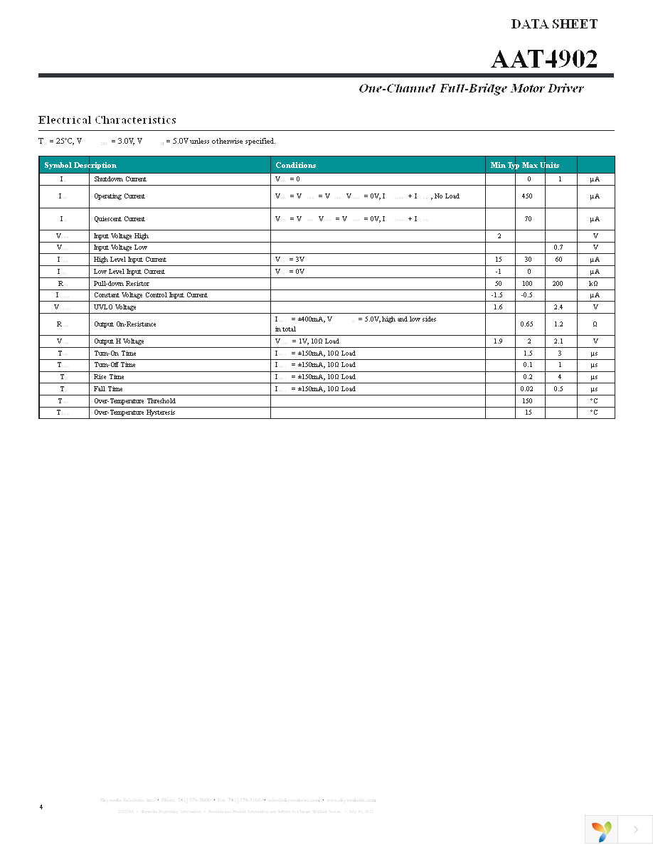 AAT4902IUR-T1 Page 4