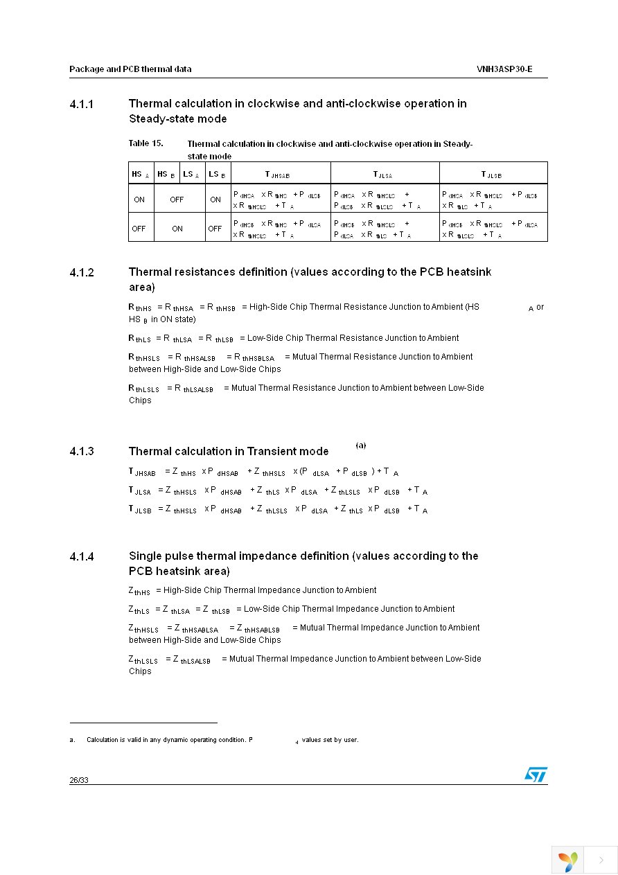 VNH3ASP30TR-E Page 26