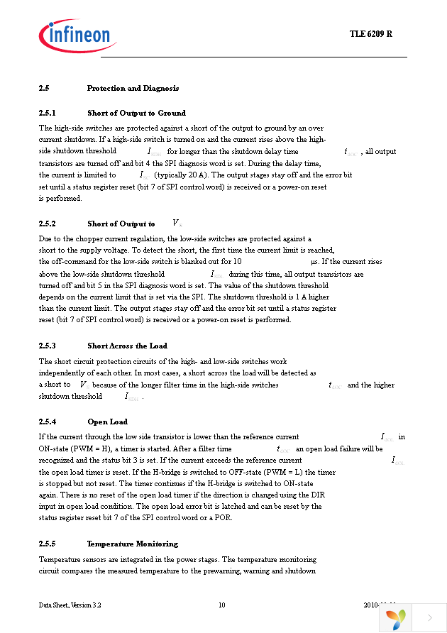TLE6209R Page 10