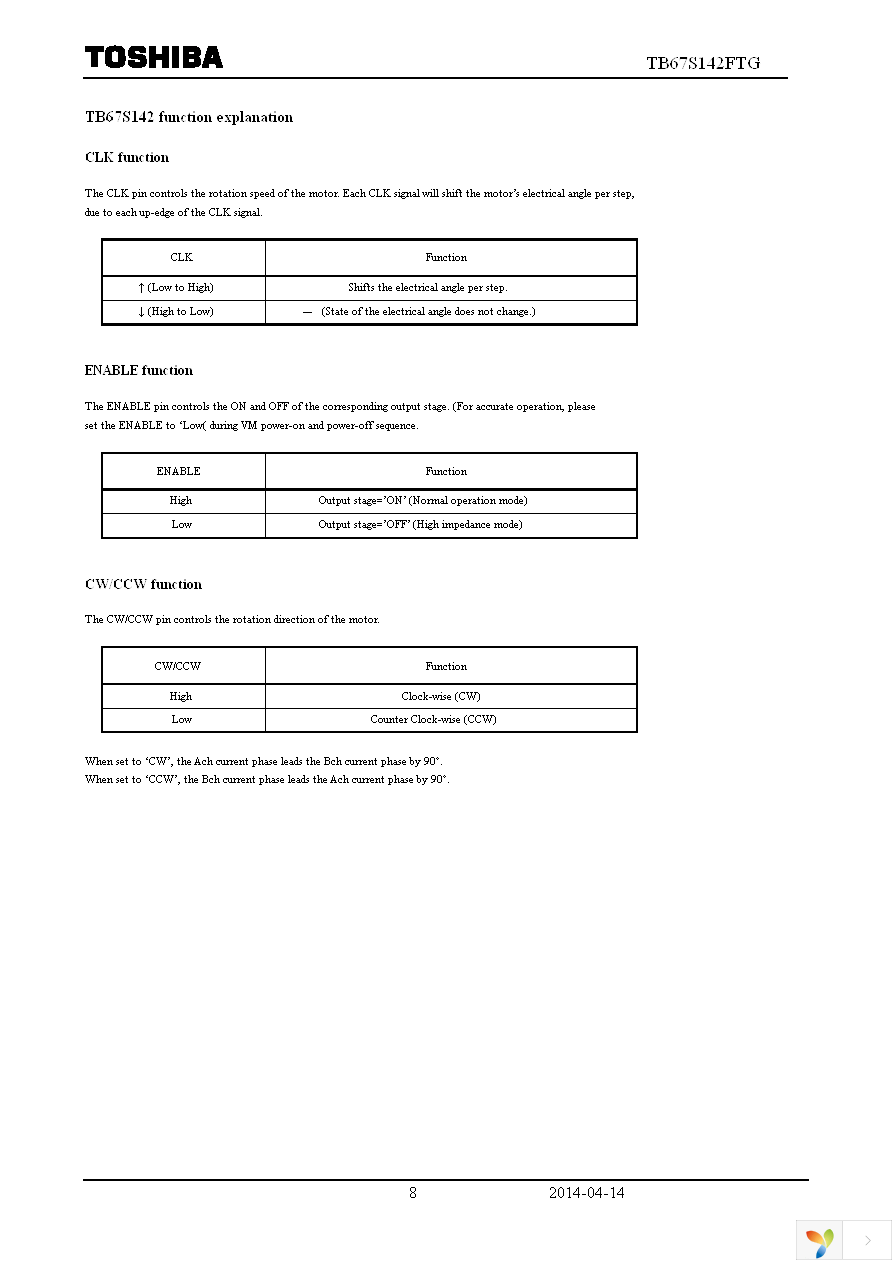 TB67S142FTG,EL Page 8