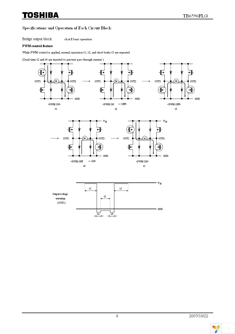 TB6596FLG,EL Page 6