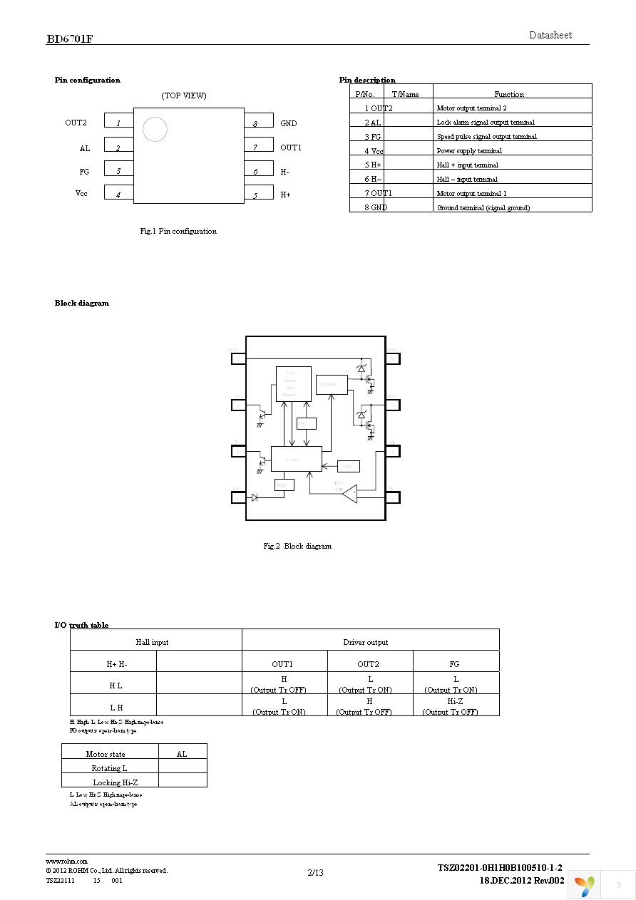 BD6701F-E2 Page 2