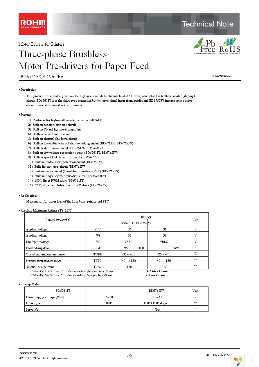 BD6761FS-E2 Page 1