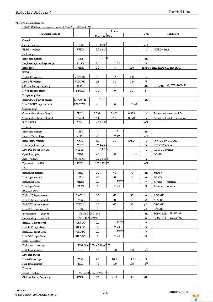 BD6761FS-E2 Page 2