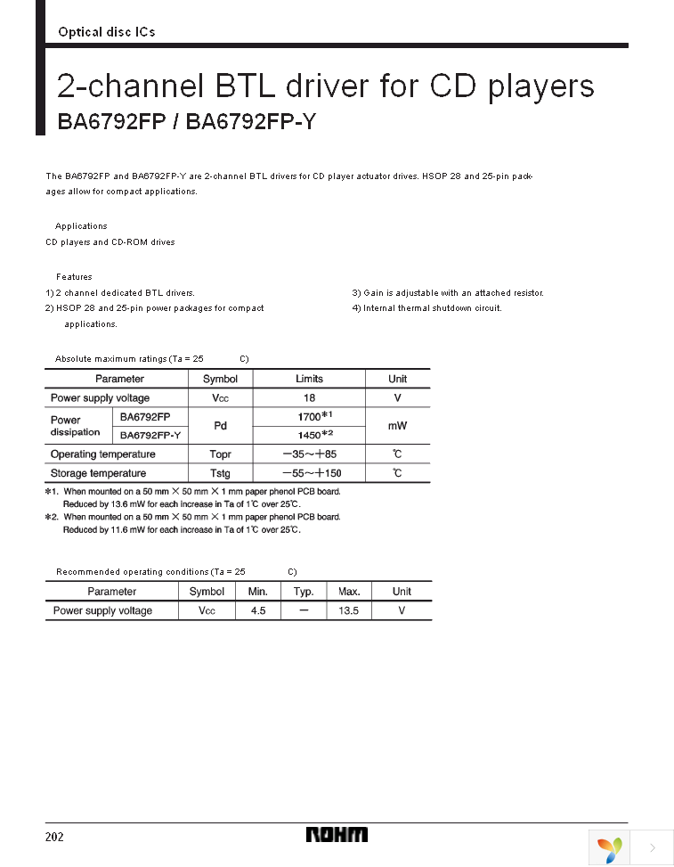 BA6792FP-YE2 Page 1