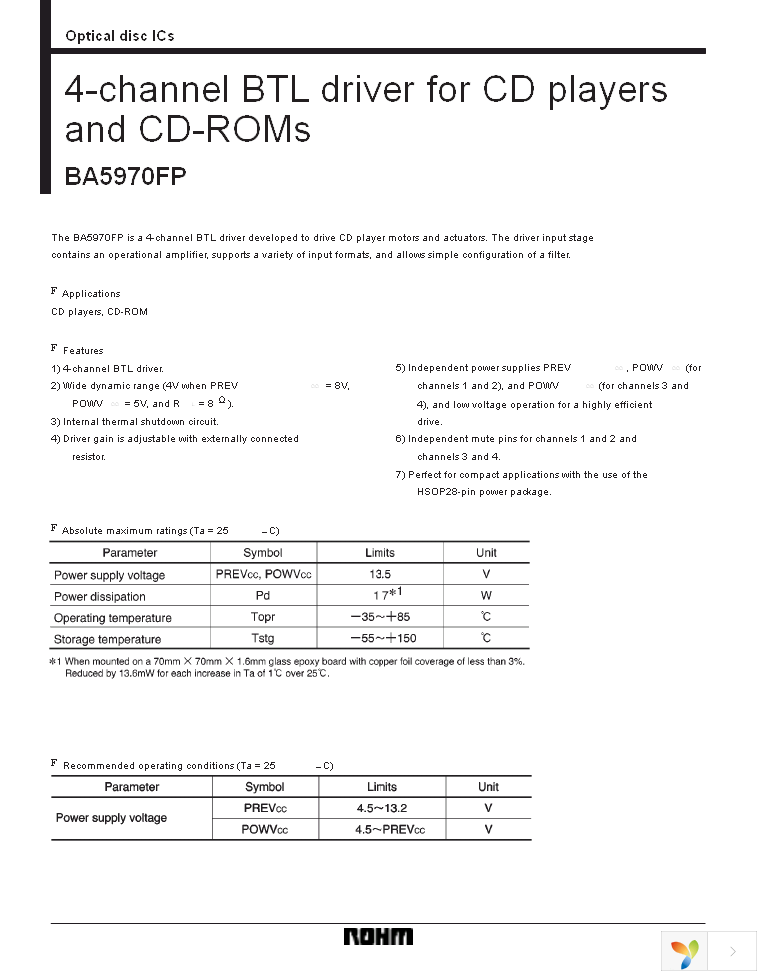 BA5970FP-E2 Page 1