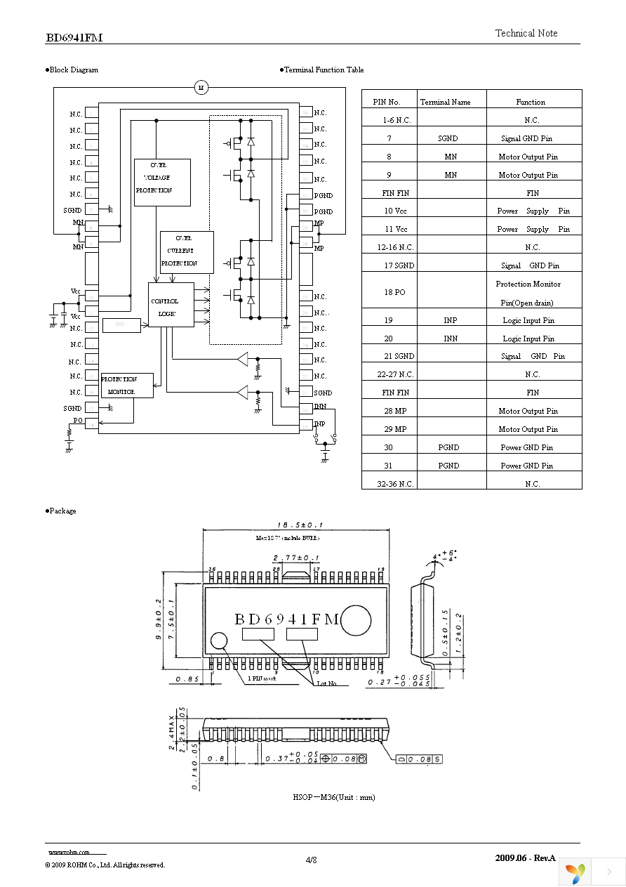 BD6941FM-E2 Page 4