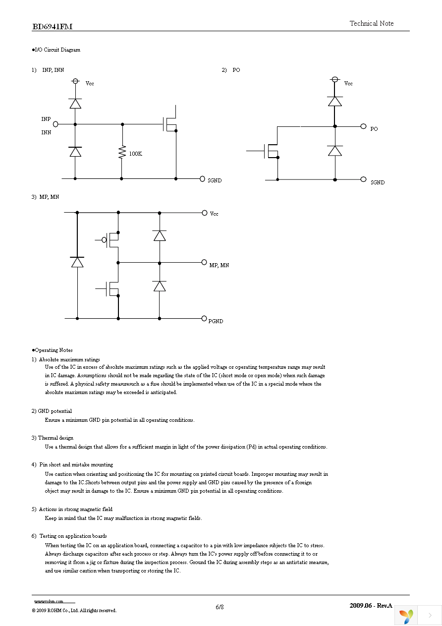 BD6941FM-E2 Page 6