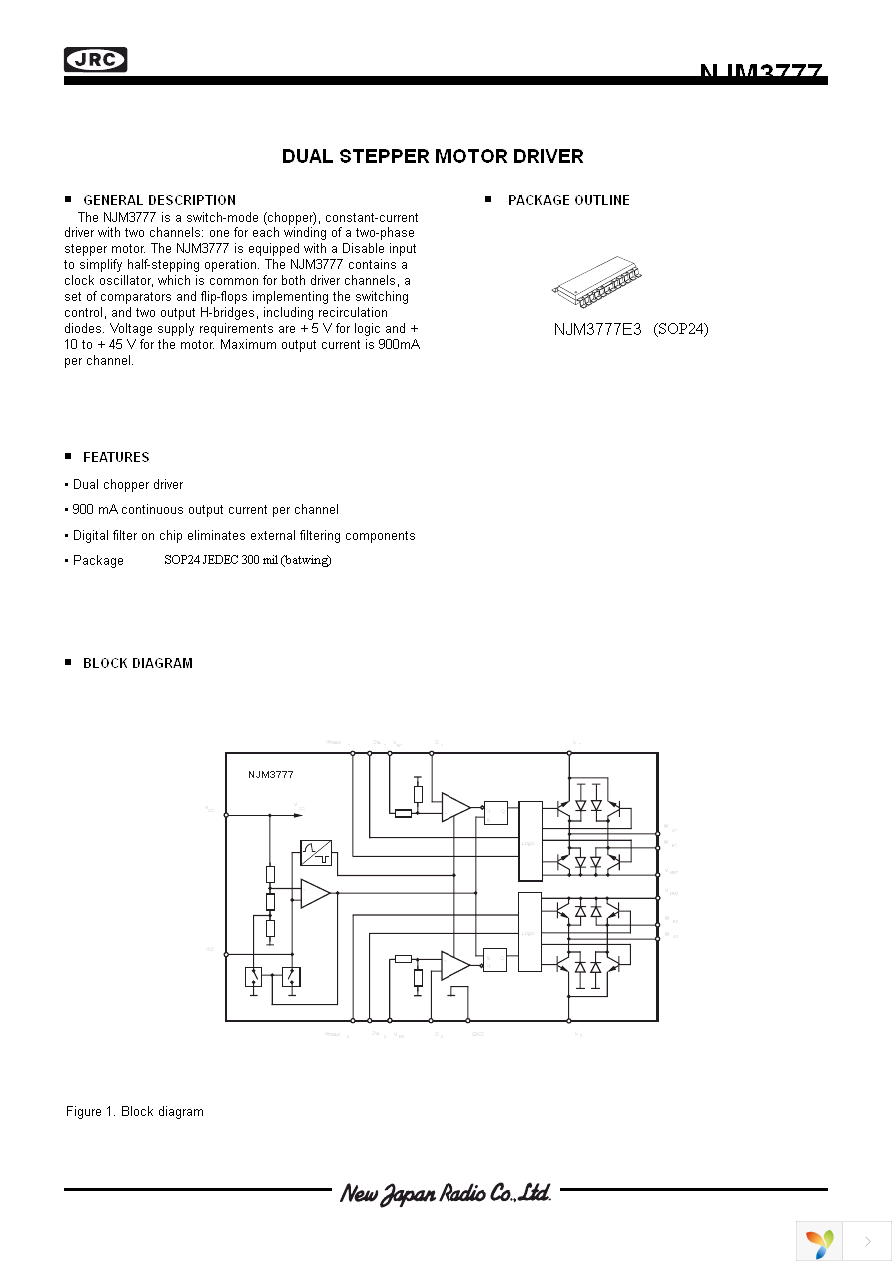 NJM3777E3 Page 1