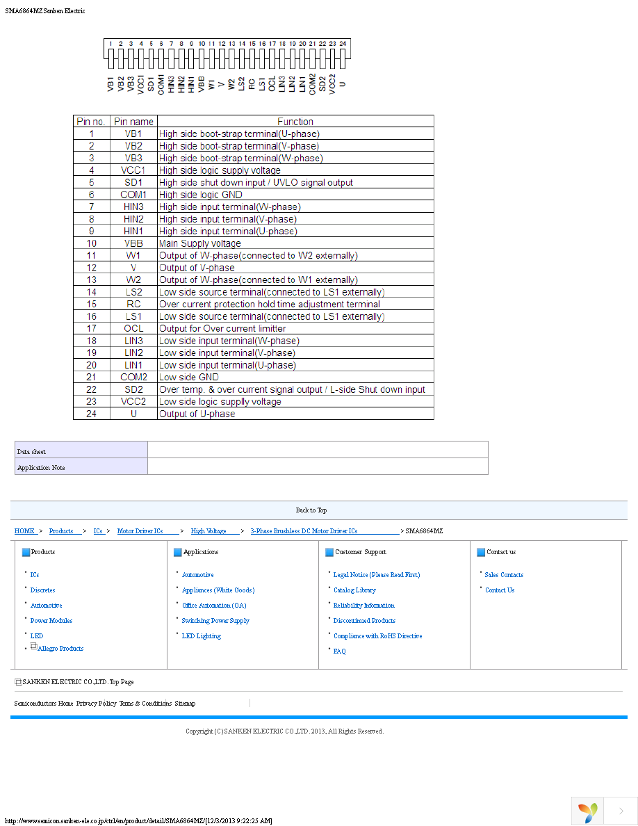 SMA6864MZ-LF2451 Page 4