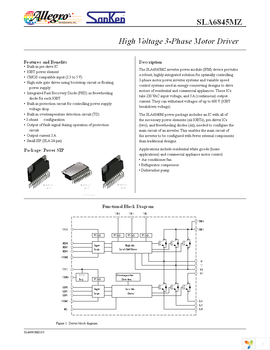 SLA6845MZ-LF2171 Page 1