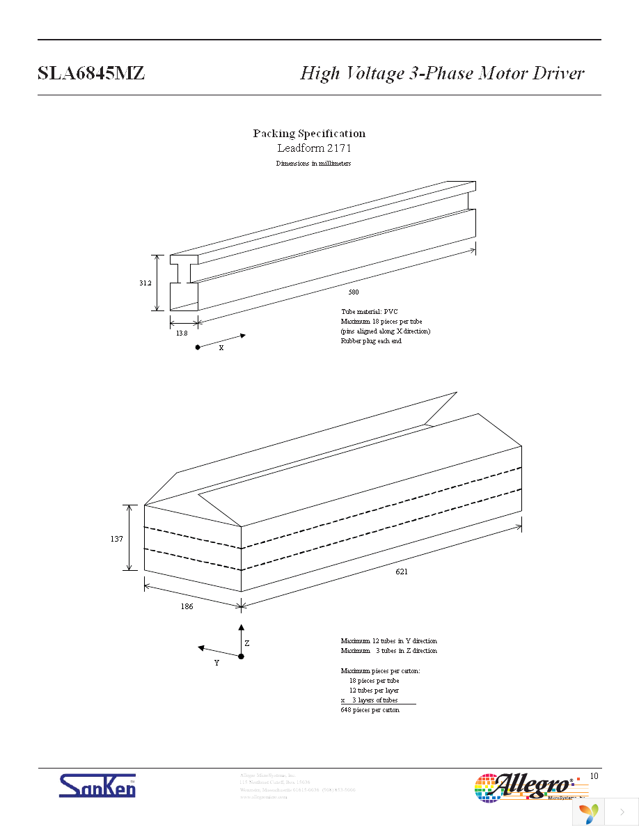 SLA6845MZ-LF2171 Page 10