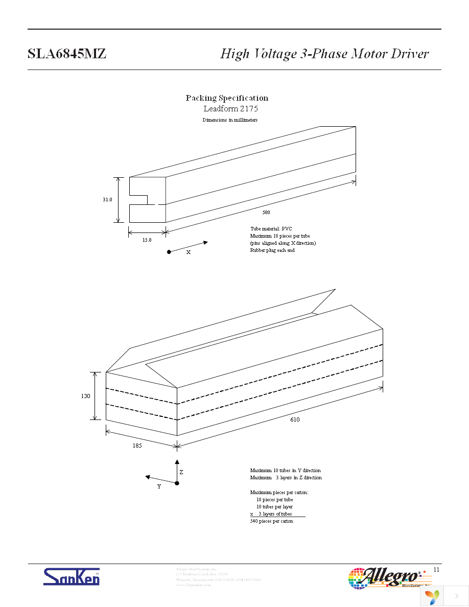 SLA6845MZ-LF2171 Page 11