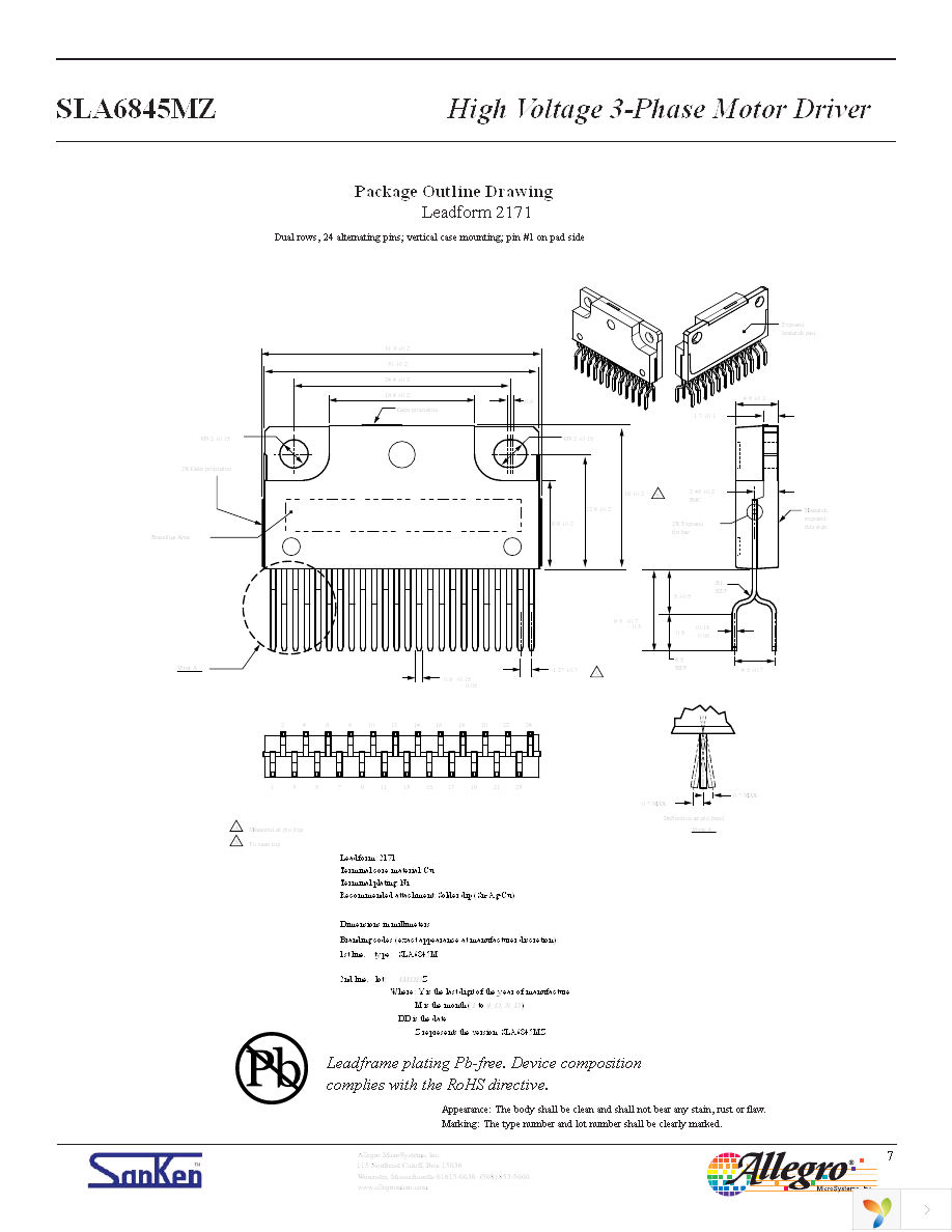 SLA6845MZ-LF2171 Page 7