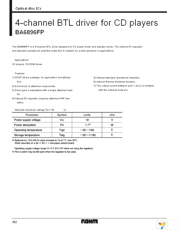 BA6896FP-E2 Page 1