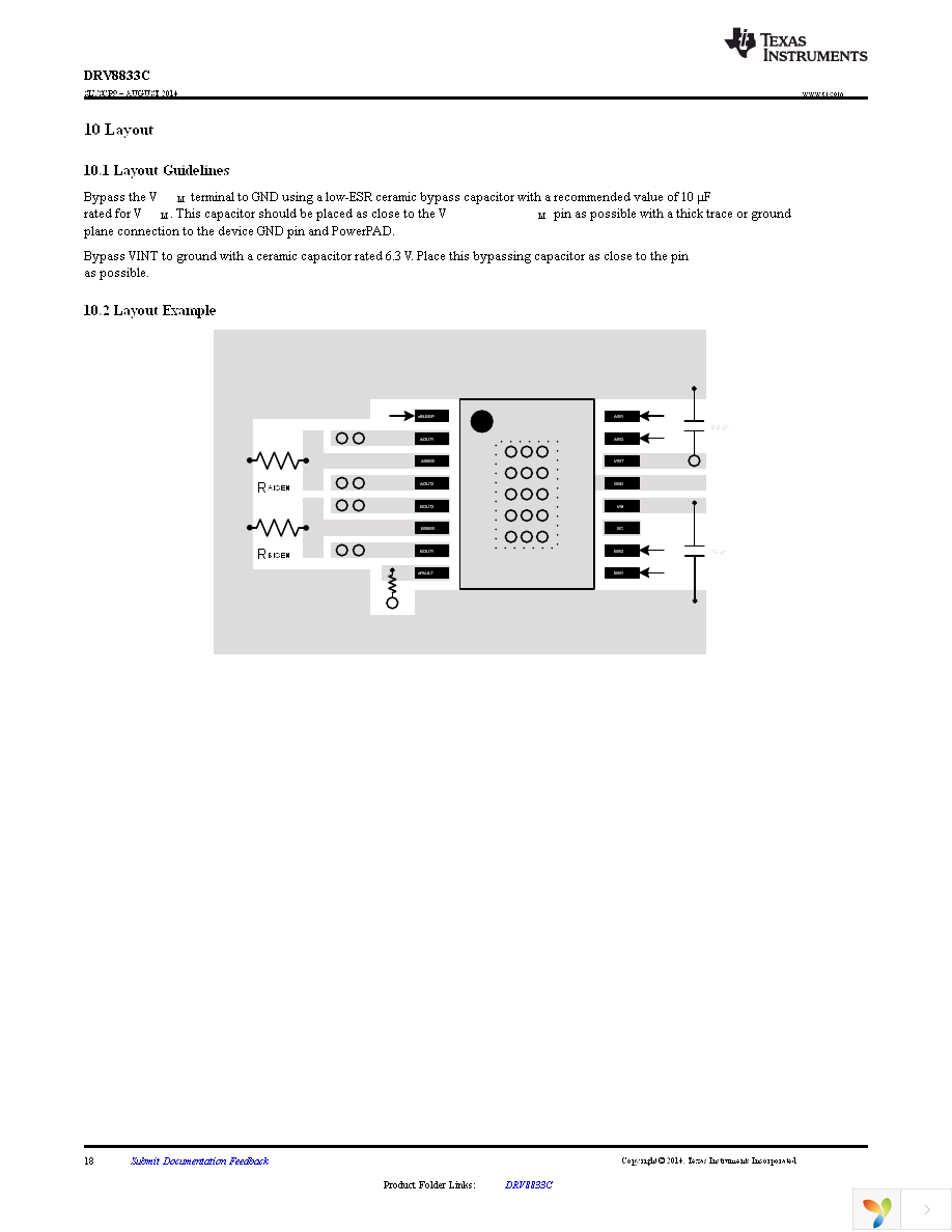 DRV8833CPWPR Page 18