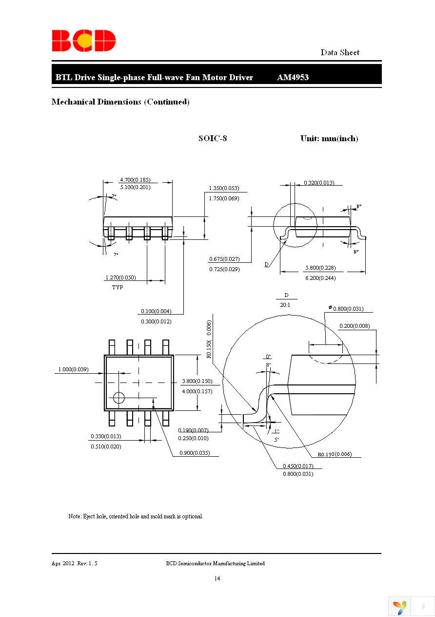 AM4953FMTR-G1 Page 14