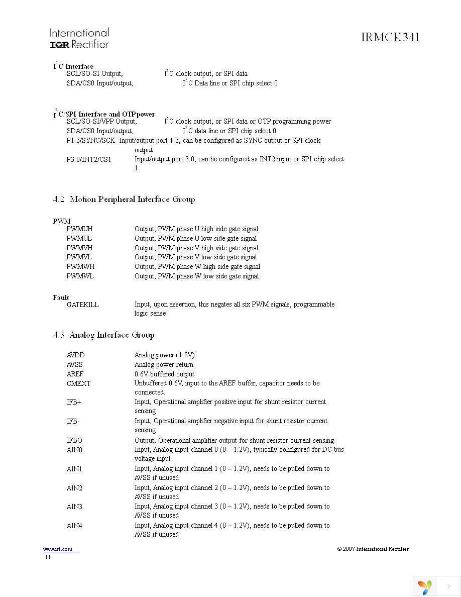 IRMCK341TR Page 11