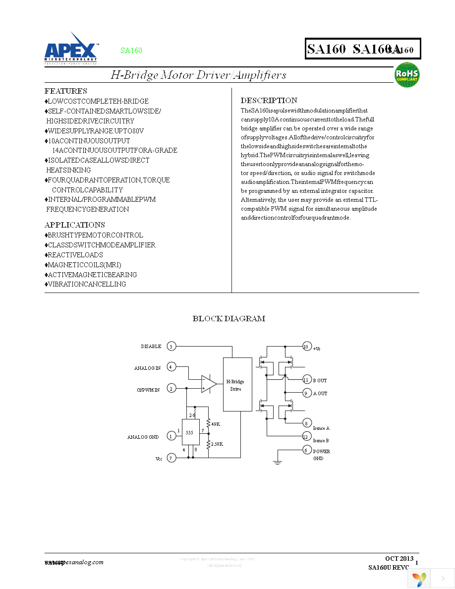 SA160AEE Page 1