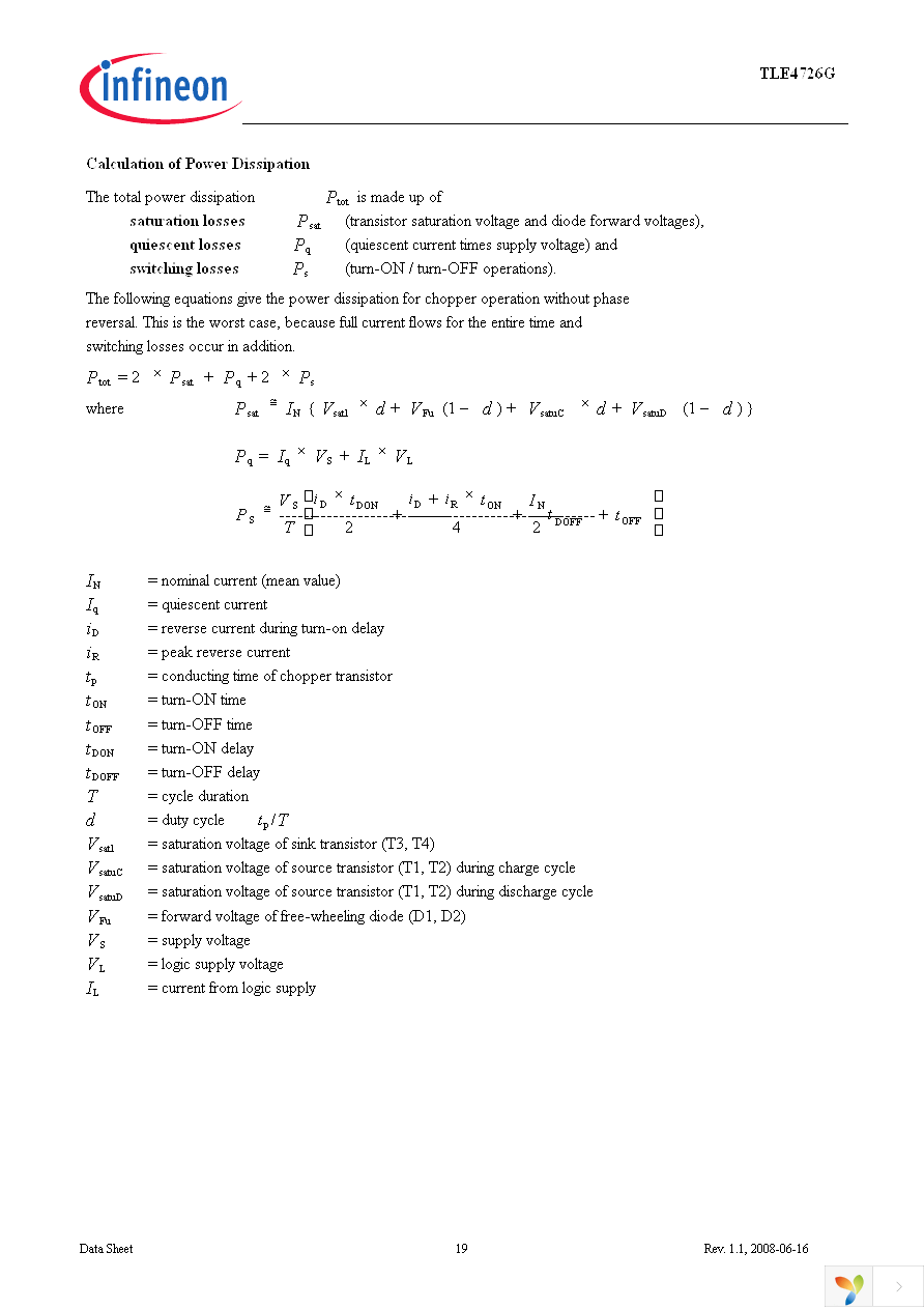 TLE4726G Page 19