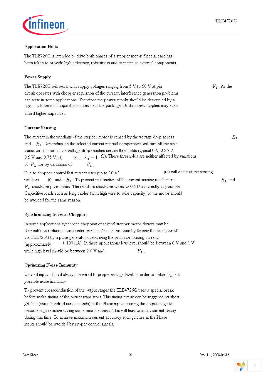 TLE4726G Page 21