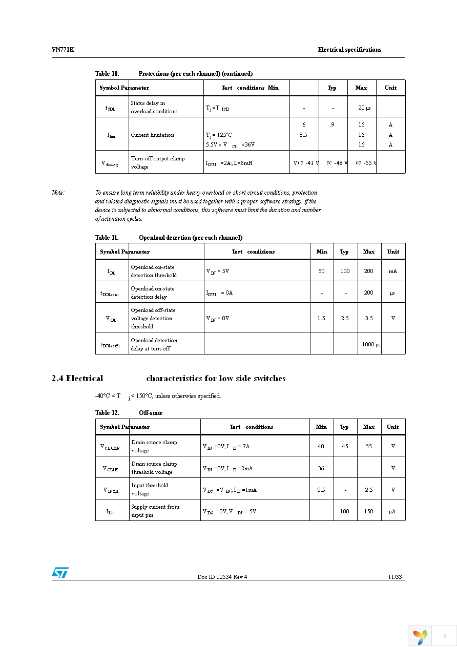 VN771KPTR-E Page 11