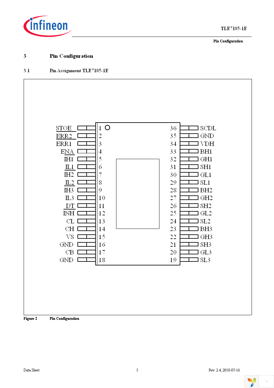 TLE7185-1E Page 5