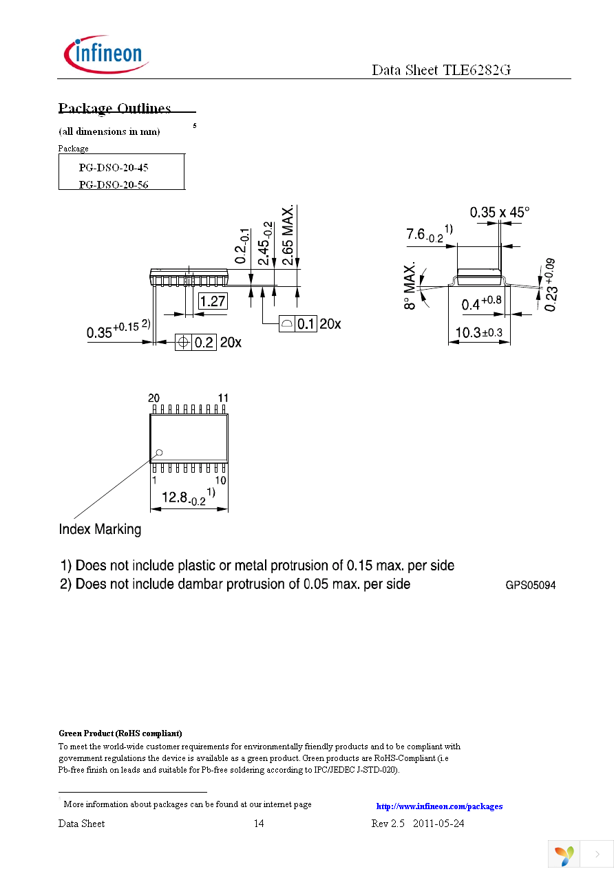 TLE6282G Page 14