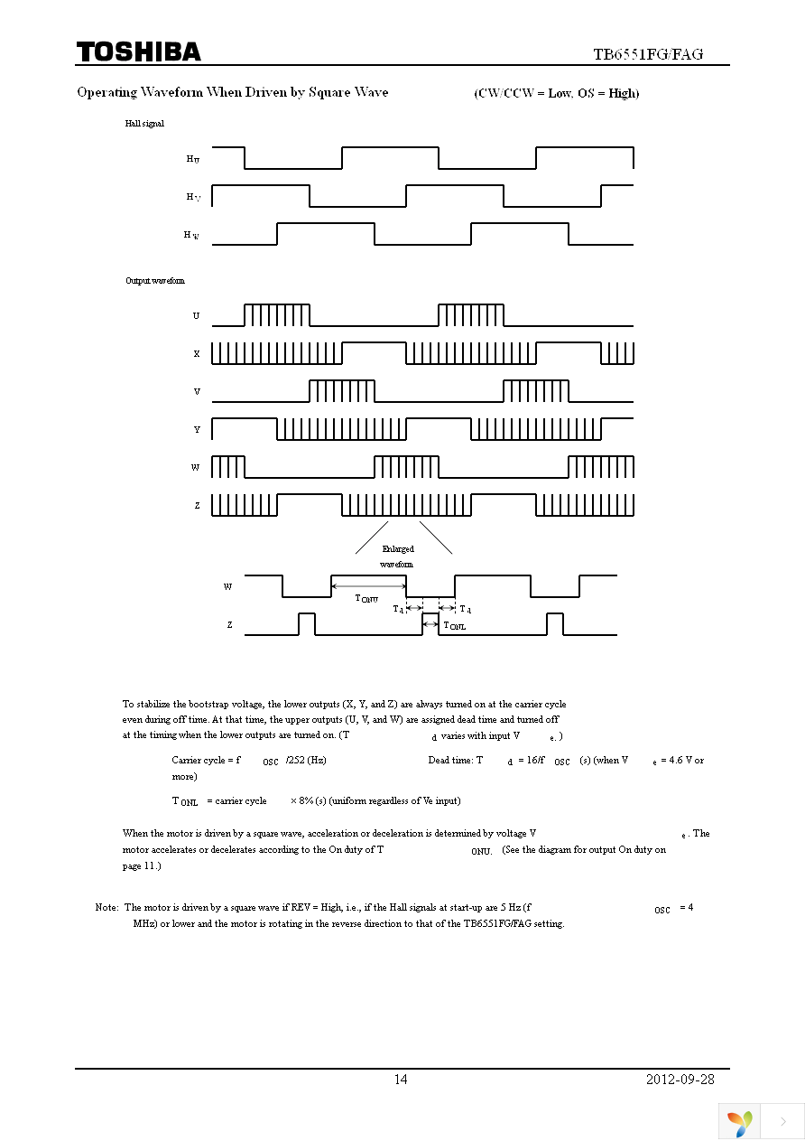 TB6551FG(O,EL,DRY) Page 14