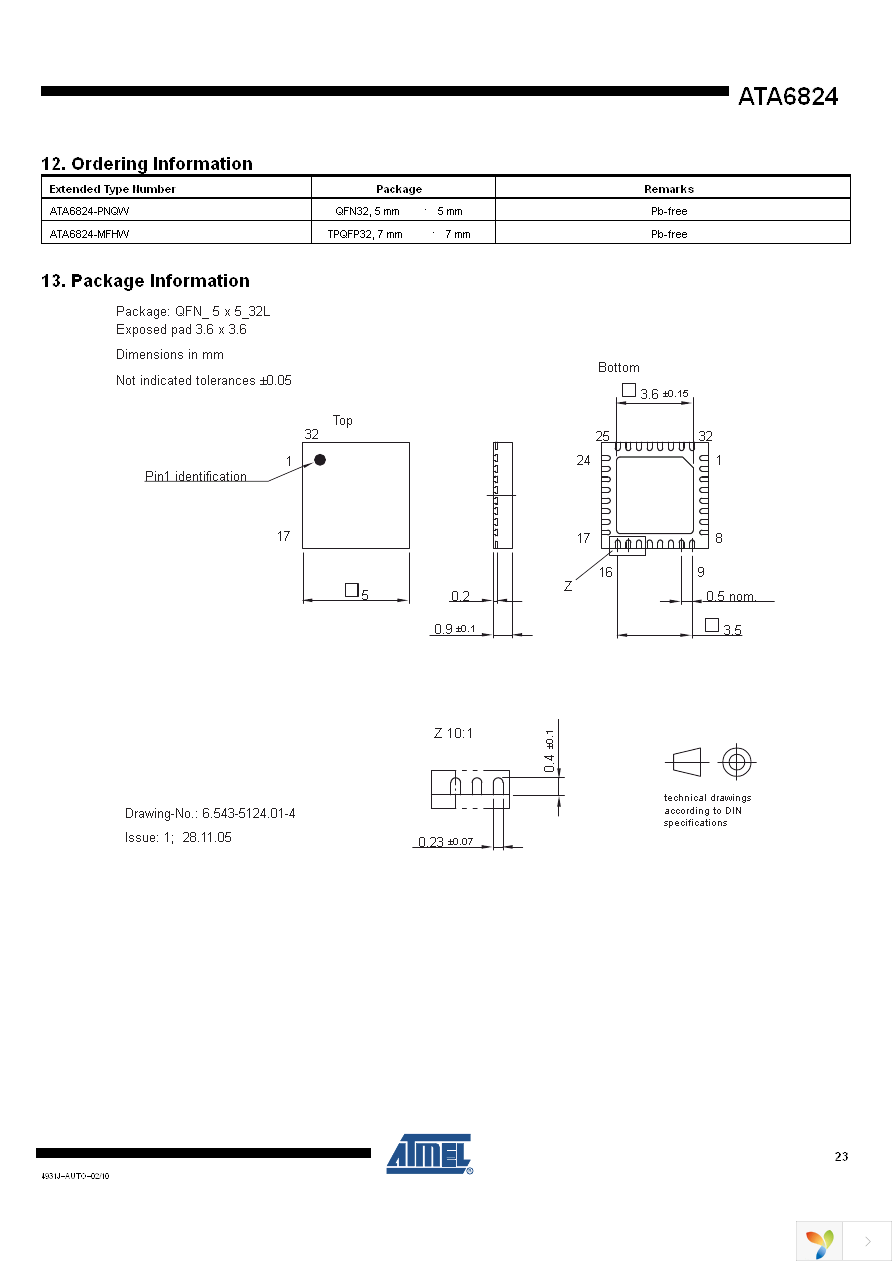 ATA6824-PNQW Page 23