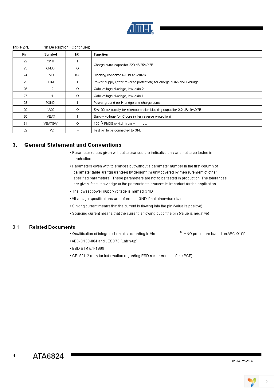 ATA6824-PNQW Page 4