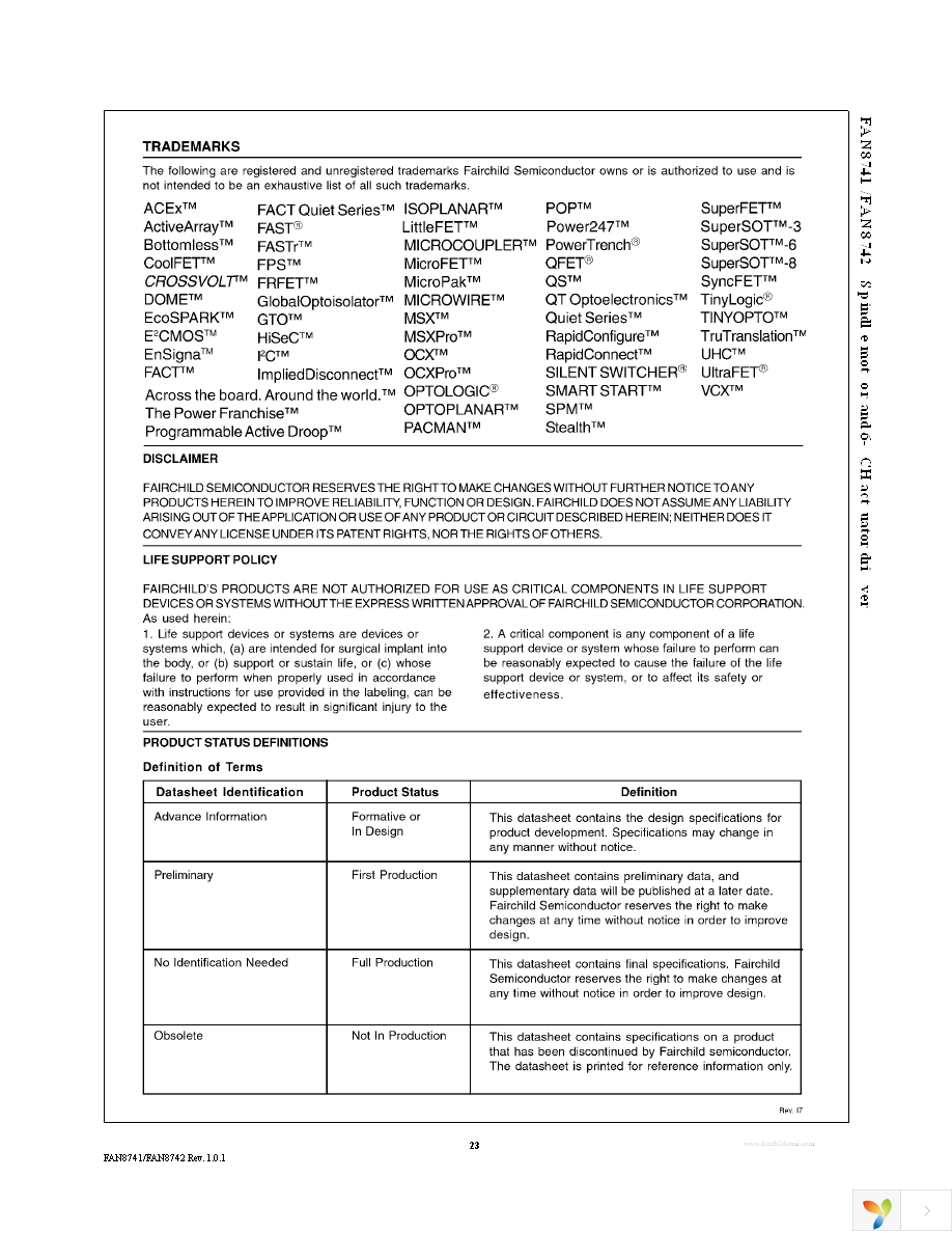 FAN8741MTFX Page 23