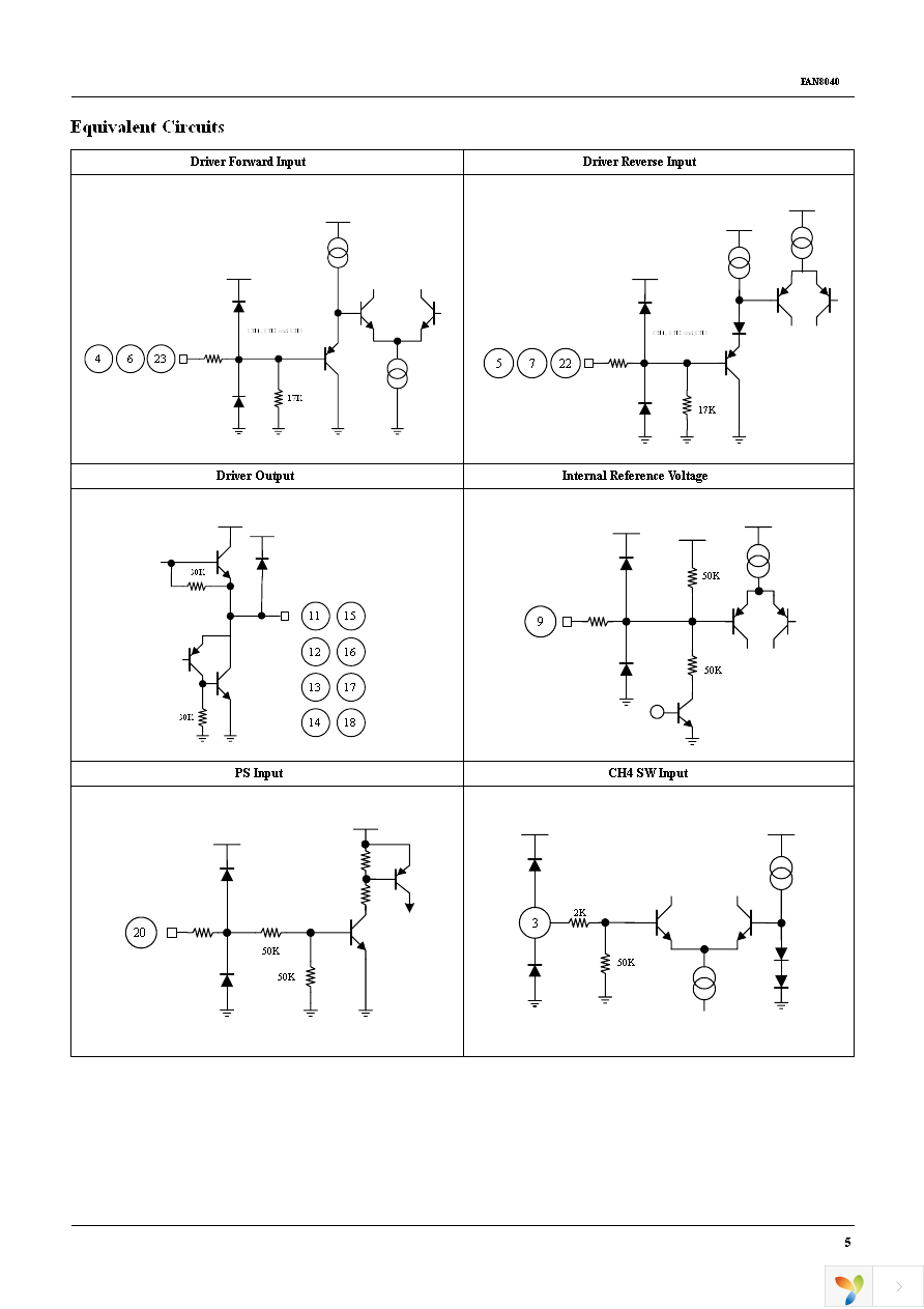 FAN8040G3X Page 5