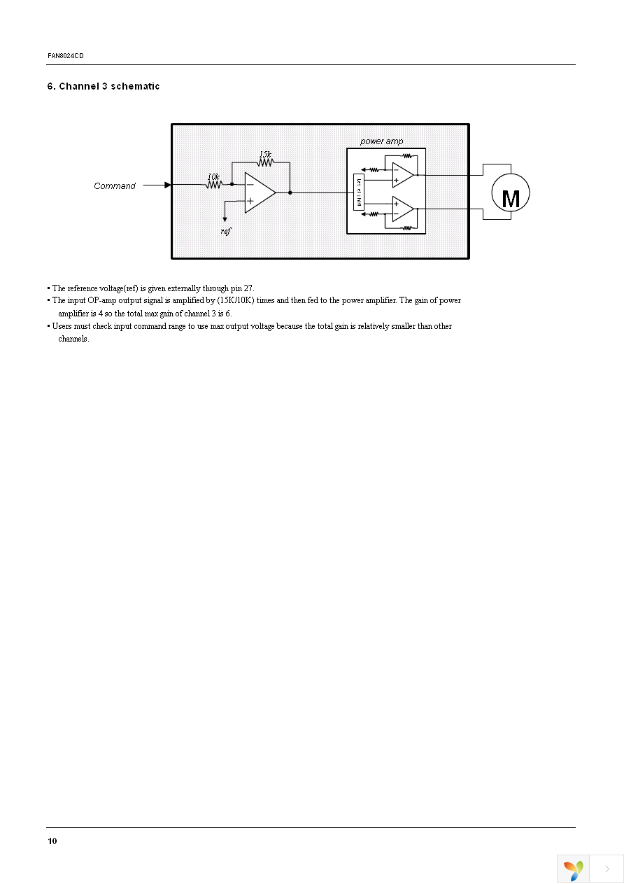 FAN8024CDTF Page 10