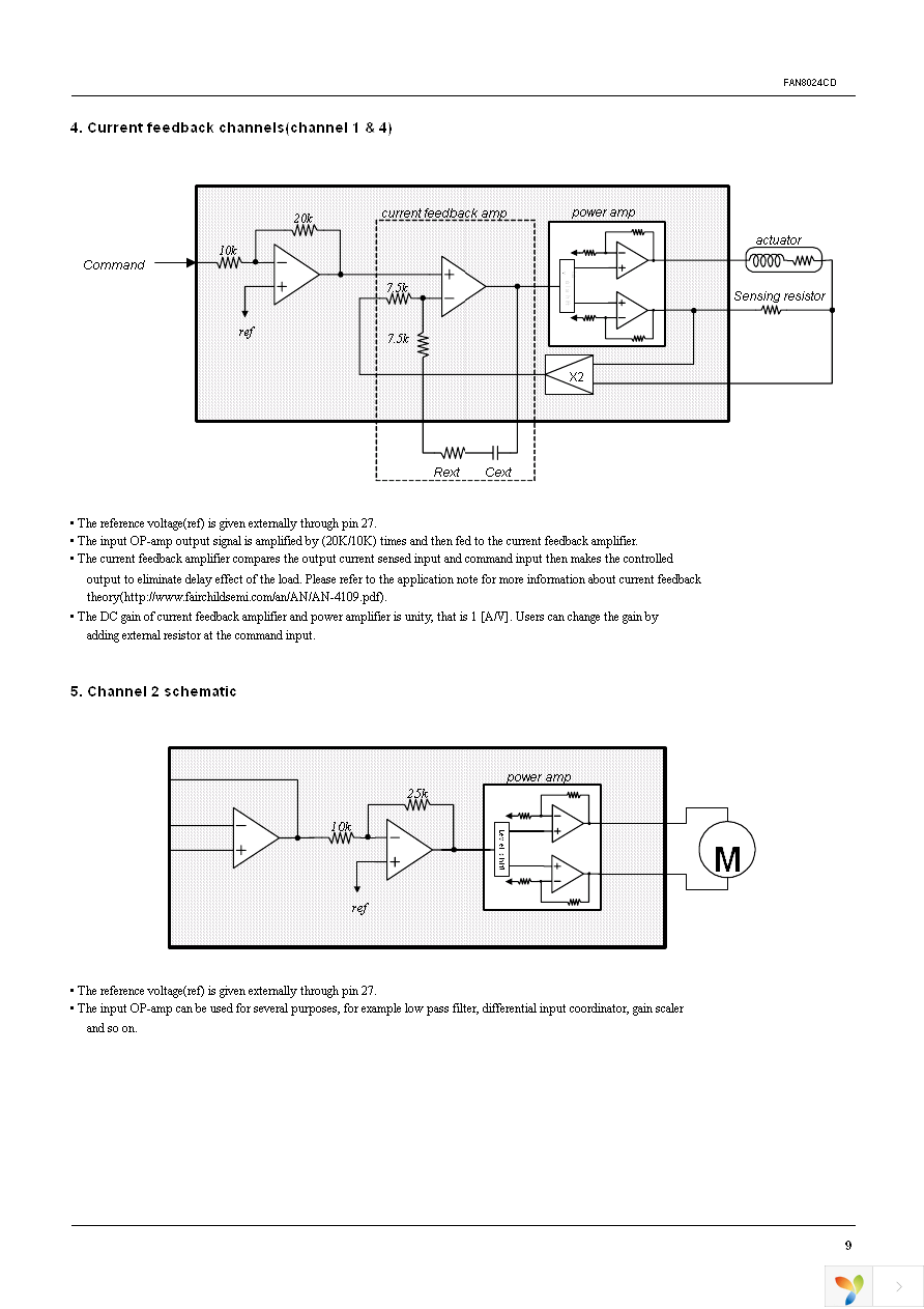 FAN8024CDTF Page 9