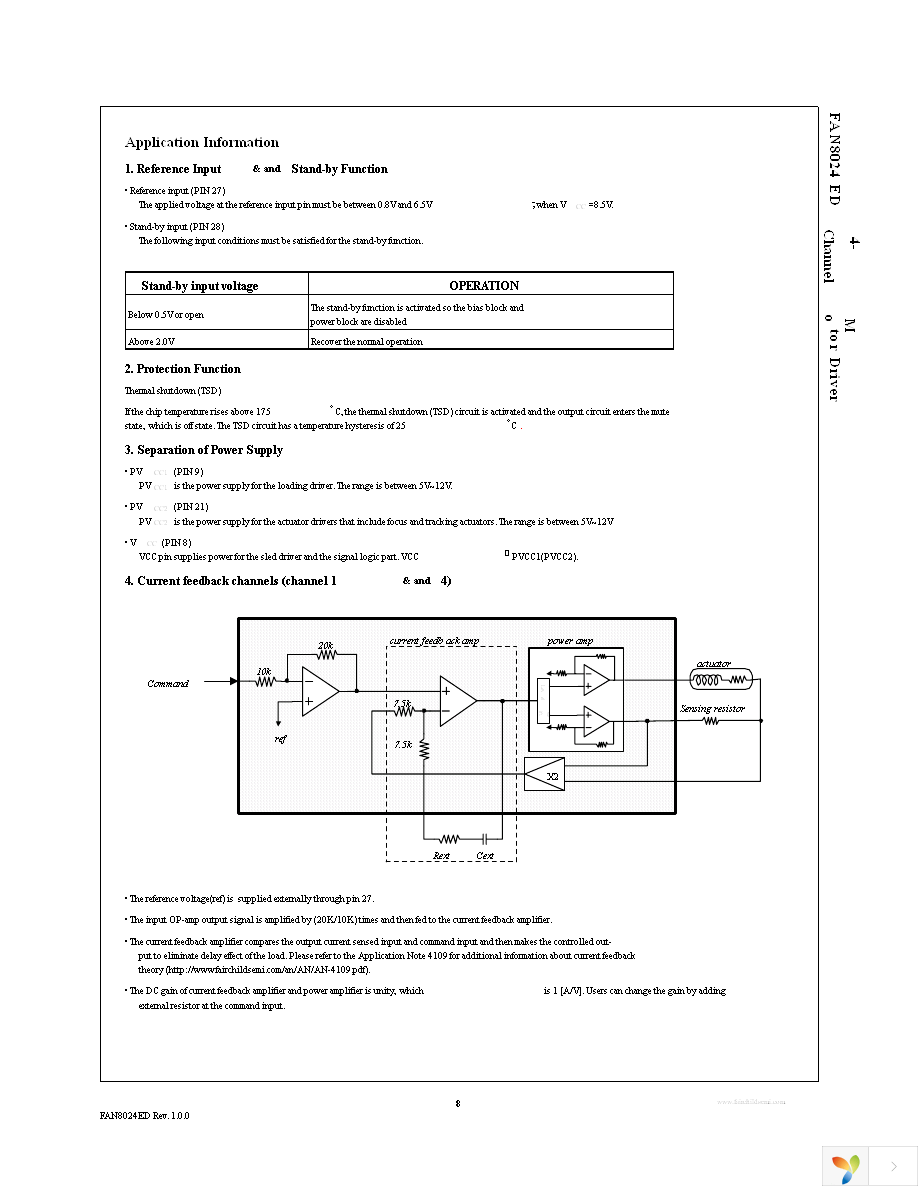 FAN8024EDTF Page 8