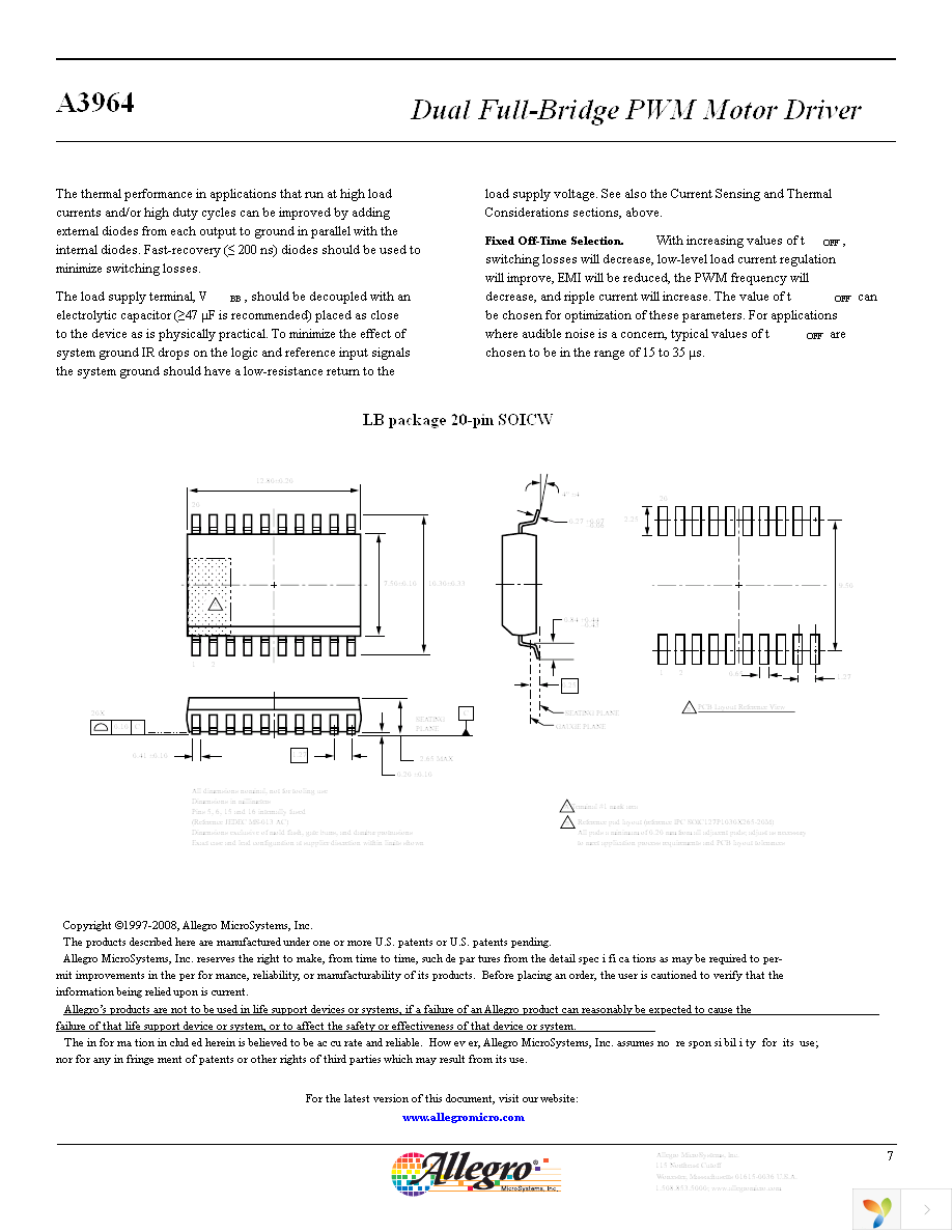 A3964SLB-T Page 7
