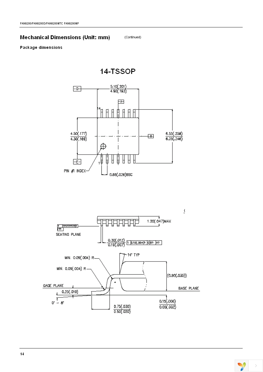 FAN8200MTCX Page 14