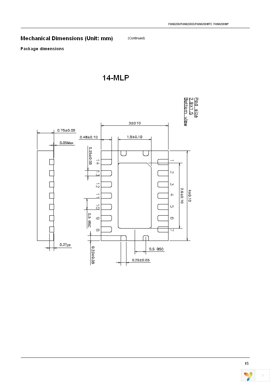 FAN8200MTCX Page 15